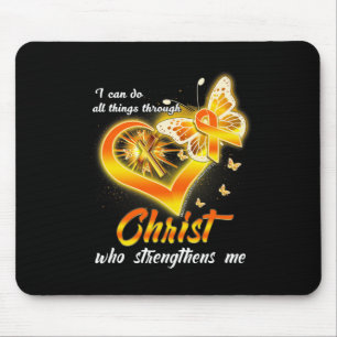Sklerose - Ich kann alles durch Christus tun Mousepad