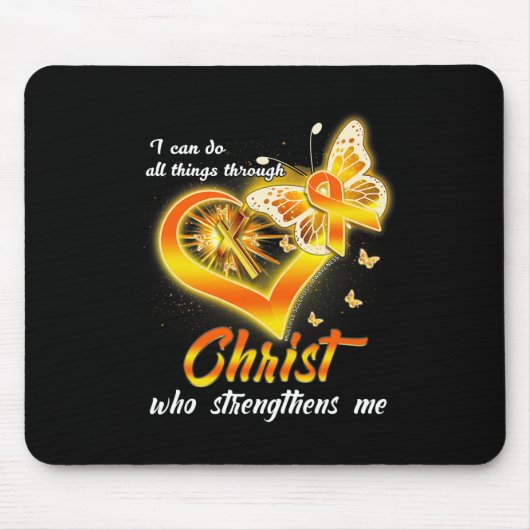 Sklerose - Ich kann alles durch Christus tun Mousepad (Vorne)