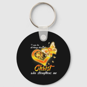 Sklerose - Ich kann alles durch Christus tun Schlüsselanhänger