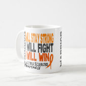 Sklerose-Krieger Kaffeetasse (Vorderseite Links)