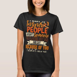 Sklerose Krieger Wollte ich, Menschen Inspirieren T-Shirt