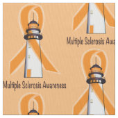 Sklerose-Leuchtturm der Hoffnung Stoff (Nahaufnahme)