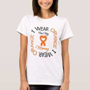 Sklerose-orange Band-Mama T-Shirt