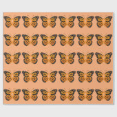 Sklerose-Schmetterlings-Bewusstseins-Band Geschenkpapier (Flach)