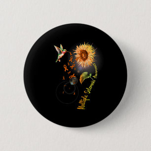 Sklerose Sonnenblume Hummingbird Button