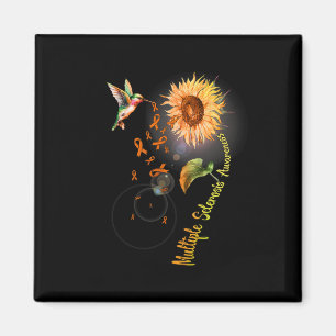 Sklerose Sonnenblume Hummingbird Magnet