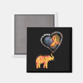 Sklerosis Awareness Faith Hope Liebe Support Magnet (Vorderseite/Rückseite)