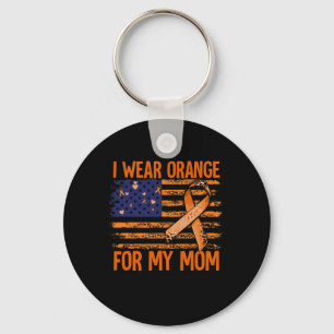 Sklerosis Awareness Ich trage Orange für meine Mam Schlüsselanhänger