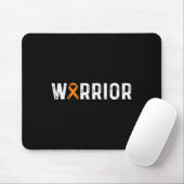 Sklerosis Warrieness Frau Orange Ribbon Mousepad (Mit Mouse)