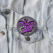 SklinesArt – Bold Graffiti Logo Button (Beispiel)