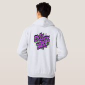 SklinesArt – Bold Graffiti Logo  Hoodie (Schwarz voll)
