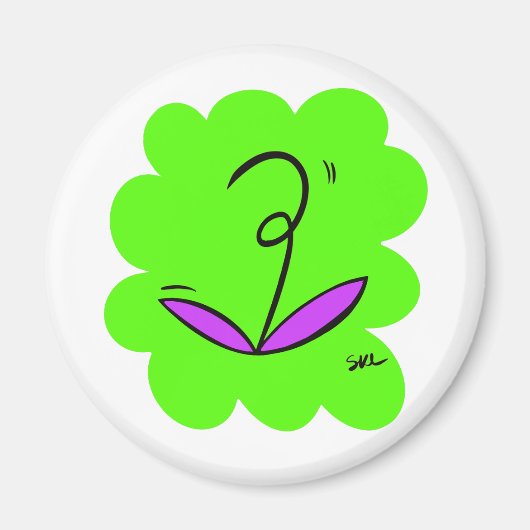 SklinesArt – Bold Logo Magnet (Vorne)