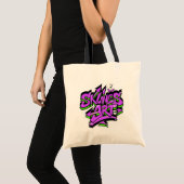 SklinesArt – Fettes Graffiti-Logo Tragetasche (Vorderseite (Produkt))