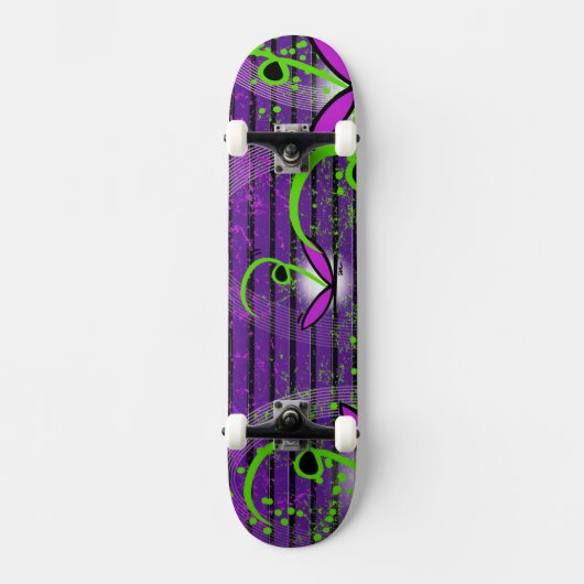 SklinesArt – Fettes Logo Skateboard (Vorderseite)