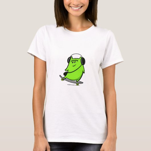 SklinesArt Skater T-Shirt (Vorderseite)