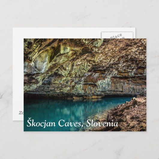 Škocjan Caves Slowenien UNESCO Welterbe Postkarte (Vorne/Hinten)
