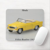 Skoda Felicia Roadster Mousepad 1963 (Mit Mouse)