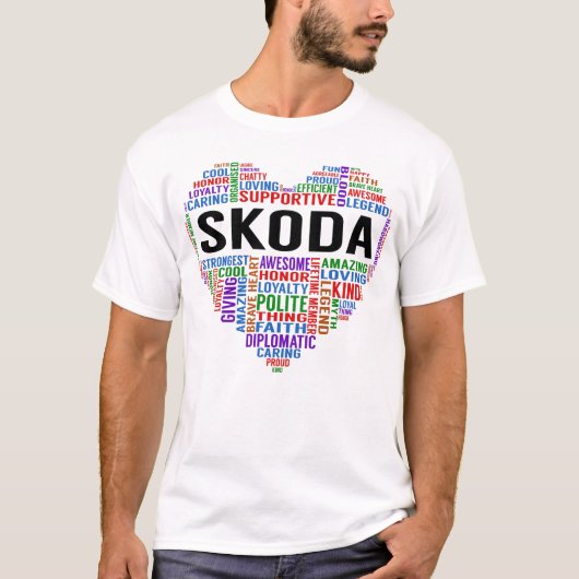 SKODA Legend Heart T-Shirt (Vorderseite)