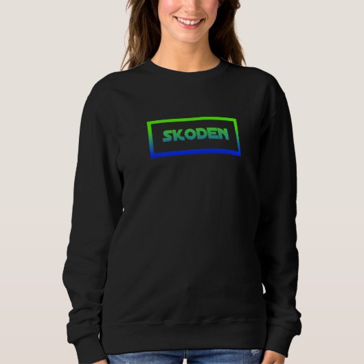 Skoden Native American Indigenous Slang Sweatshirt (Vorderseite)