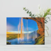 Skogafoss, Island (Stehend Vorderseite)