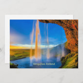 Skogafoss, Island (Vorne/Hinten)
