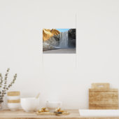 Skogafoss Island Poster (Küche)