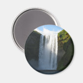Skogafoss Magnet (Vorderseite/Rückseite)