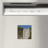 Skogafoss Wasserfall Island Magnet (In Situ (Geschirrspüler))