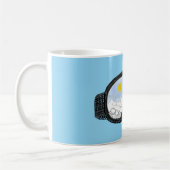 Skoggles Bergansicht Illustration Licht blau Kaffeetasse (Links)