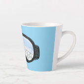 Skoggles Bergansicht Illustration Licht blau Milchtasse (Rechts)