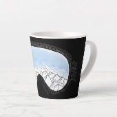 Skoggles Bergansicht Illustration Milchtasse (Rechte Ecke)