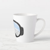 Skoggles Bergansicht Illustration Milchtasse (Rechts)