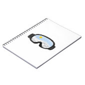 Skoggles Bergansicht Illustration Notizblock (Linke Seite)