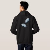 Skoggles-Illustration Hoodie (Schwarz voll)