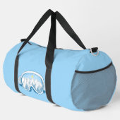 Skoggles-Illustration nach Maß Duffle Bag (Rechte Ecke)