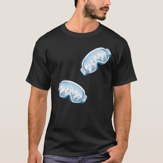 Skoggles-Illustration T-Shirt (Vorderseite)
