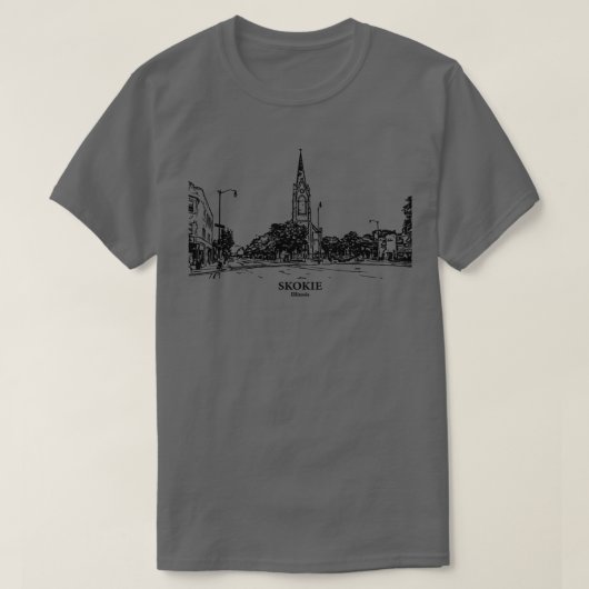 Skokie Illinois TShirt 1 (Design vorne)