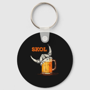 Skol Nordic Viking Helm Trinkglas  Schlüsselanhänger