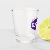 Skol und Horned Viking Helm Schnapsglas (Links)