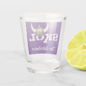Skol und Horned Viking Helmet Shot Glass Schnapsglas (Rückseite)