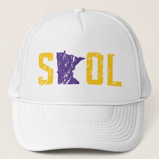 Skol Vikings Minnesota Mütze (Vorderseite)