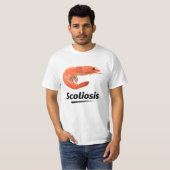 Skoliose-Garnele T-Shirt (Vorne ganz)
