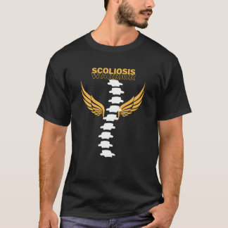 Skoliose Krieger lustig T-Shirt