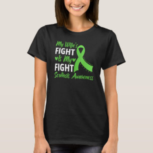 Skoliose Männer Rückenmarksverletzung Krieger Ehem T-Shirt