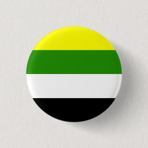 Skoliosexual Flaggen-Abzeichen Button