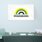 Skoliosexual Stolz Banner (Messeveranstaltung)