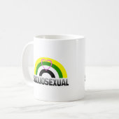 Skoliosexual Stolz Kaffeetasse (Vorderseite Links)