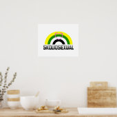 Skoliosexual Stolz Poster (Küche)