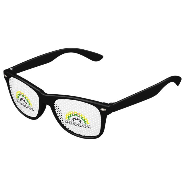 Skoliosexual Stolz Sonnenbrille (Schrägansicht)