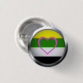 Skoliosexuell Button (Vorne & Hinten)